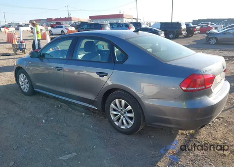 2015 Volkswagen Passat 1.8T Wolfsburg Edition from USA, damaged, VIN 1VWAT7A35FC044920